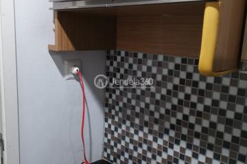 Kitchen Middle Floor Studio Apartment with Mt. Salak View at Dramaga Tower Apartment