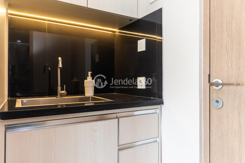 Kitchen Decorative Studio Apartment at B Residence BSD Middle Floor
