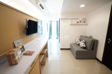 Living Room 2BR Tamansari La Grande Apartment at Tower 1