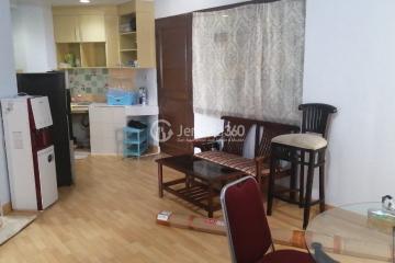 Living Room Low Floor 3BR Apartment with  View at Mediterania Gajah Mada Apartment