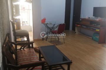 Living Room Low Floor 3BR Apartment with  View at Mediterania Gajah Mada Apartment