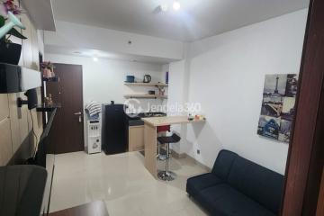 Living Room Best Deal 2BR Apartment at Transpark Cibubur Apartment Tower Aurora