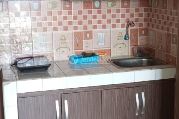 Kitchen Low Floor 2BR Apartment with City View at Mutiara Bekasi Apartment
