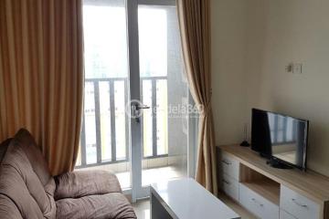 Living Room Flawless 1BR Apartment at Skyline Paramount Serpong Middle Floor