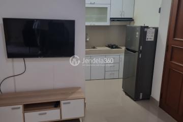 Living Room 2BR Apartment with City View at Gading Mediterania Residence