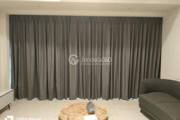 Living Room High Floor 2BR Apartment with Mega kuningan View at Branz Mega Kuningan Apartment