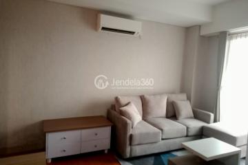 Living Room Modern 2BR Apartment at Trivium Terrace Tower South