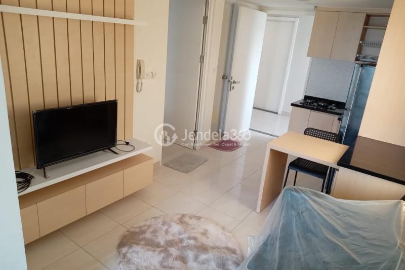 Living Room 2BR Apartment with - View at The Springlake Summarecon