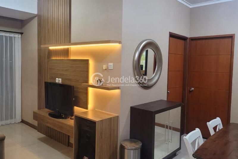 Living Room Marbella Kemang Residence Apartment 2BR Fully Furnished