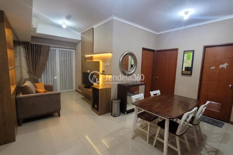 Living Room Marbella Kemang Residence Apartment 2BR Fully Furnished