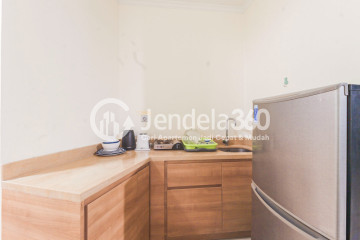 Kitchen Spacious 1BR Apartment with Ocean View at Ancol Mansion Apartment