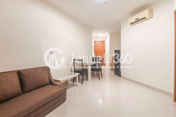Living Room Spacious 1BR Apartment with Ocean View at Ancol Mansion Apartment