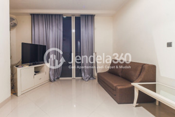 Living Room Spacious 1BR Apartment with Ocean View at Ancol Mansion Apartment