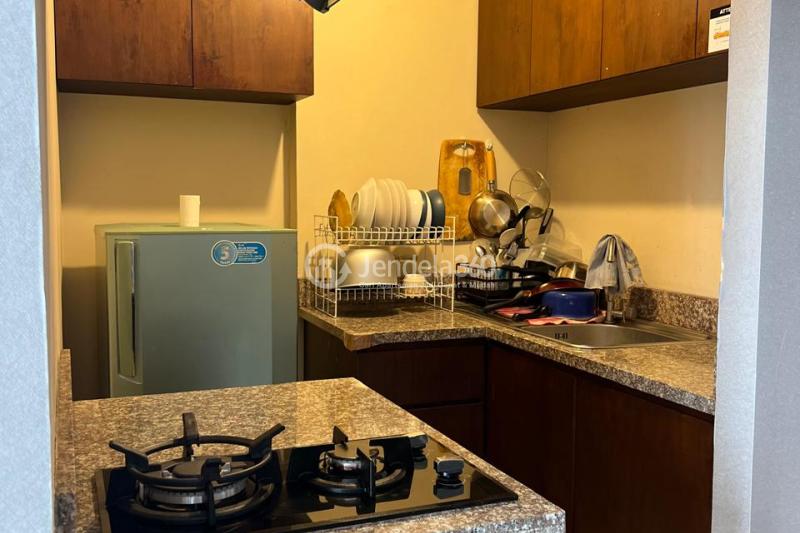 Kitchen 2BR Apartment with  View at Taman Melati Margonda Apartment