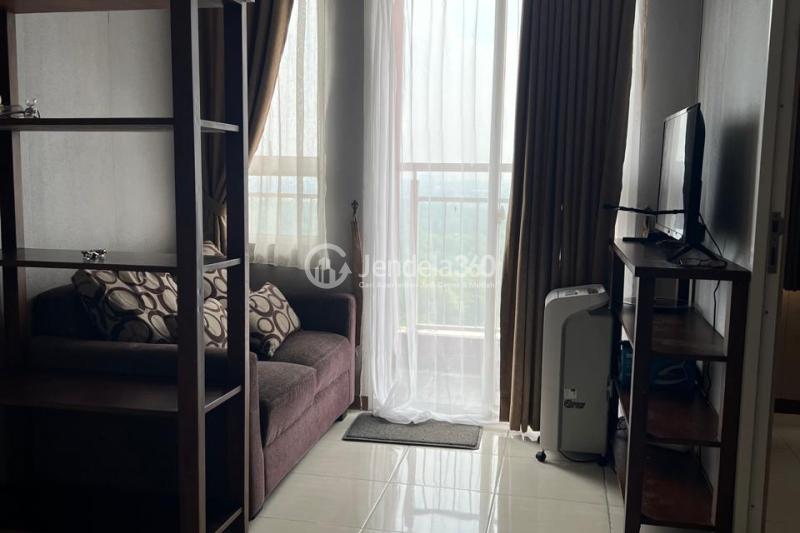Living Room 2BR Apartment with  View at Taman Melati Margonda Apartment