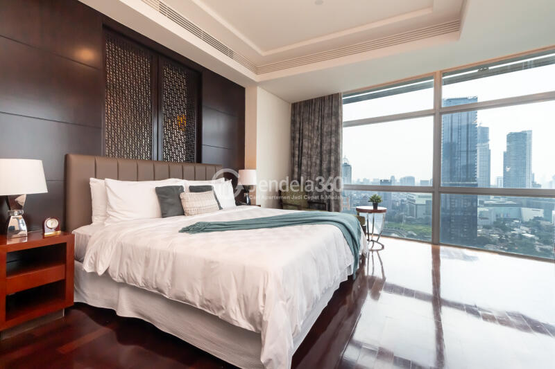 Bedroom 1 Lovely 3BR Apartment at Shangri-La Residence Tower -