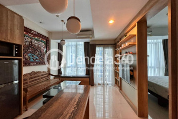 Living Room Capitol Park 1BR Fully Furnished