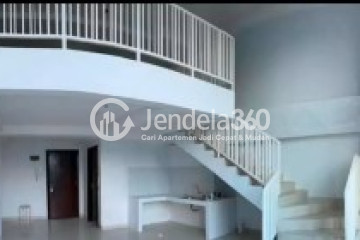 Living Room Studio Apartment with City View at Neo Soho Residence