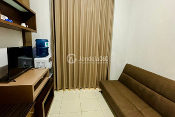 Living Room Middle Floor 1BR Apartment with City View at Mediterania Marina Ancol Apartment