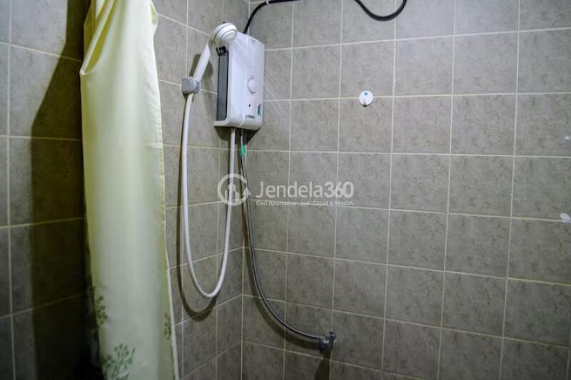 Bathroom Restful 1BR Apartment at Salemba Residence Tower B