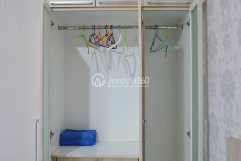 Bedroom Restful 1BR Apartment at Salemba Residence Tower B
