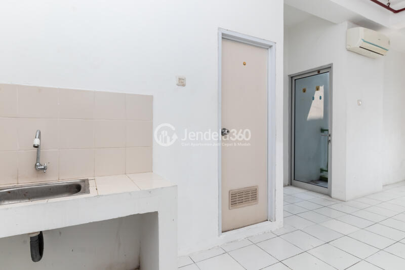 Kitchen Pancoran Riverside Apartment Studio Non Furnished