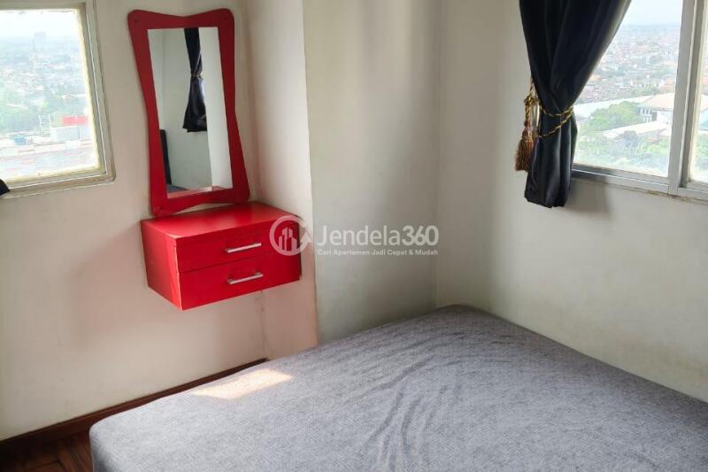 Bedroom 1 Well Furnished 2BR Apartment Middle Floor with Swimming Pool View at The Suites @ Metro Bandung