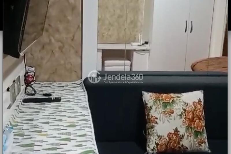 Bedroom Compact Studio Apartment at Transpark Cibubur Apartment Middle Floor