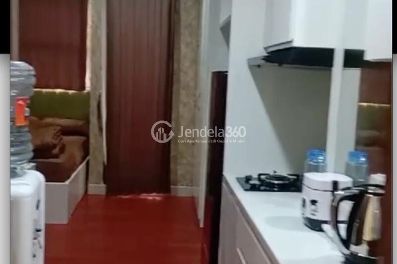 Bedroom Compact Studio Apartment at Transpark Cibubur Apartment Middle Floor
