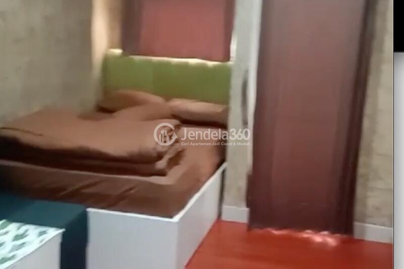Bedroom Compact Studio Apartment at Transpark Cibubur Apartment Middle Floor