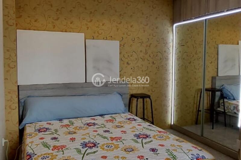 Bedroom 1 High Floor 2BR Apartment with City View at Kebagusan City Apartment
