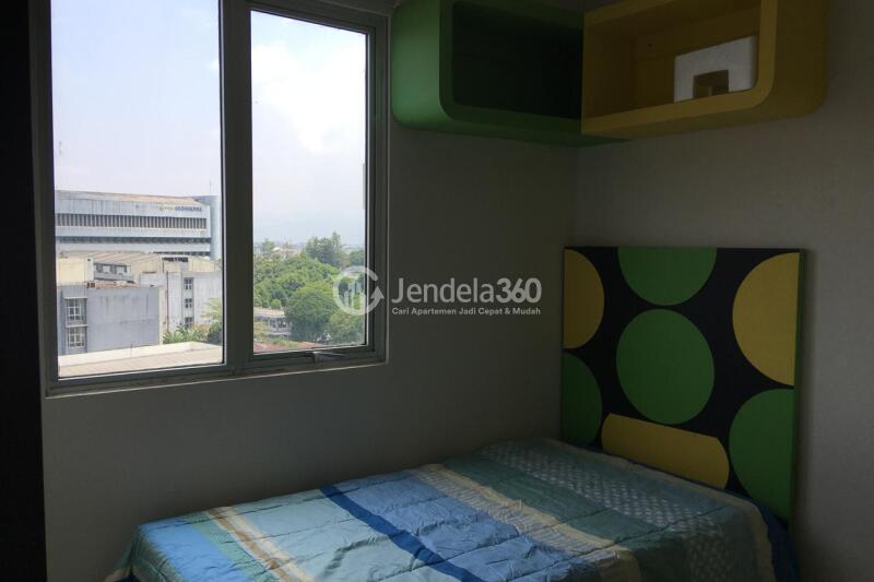 Bedroom 2BR Sudirman Suites Bandung Apartment at Low Floor