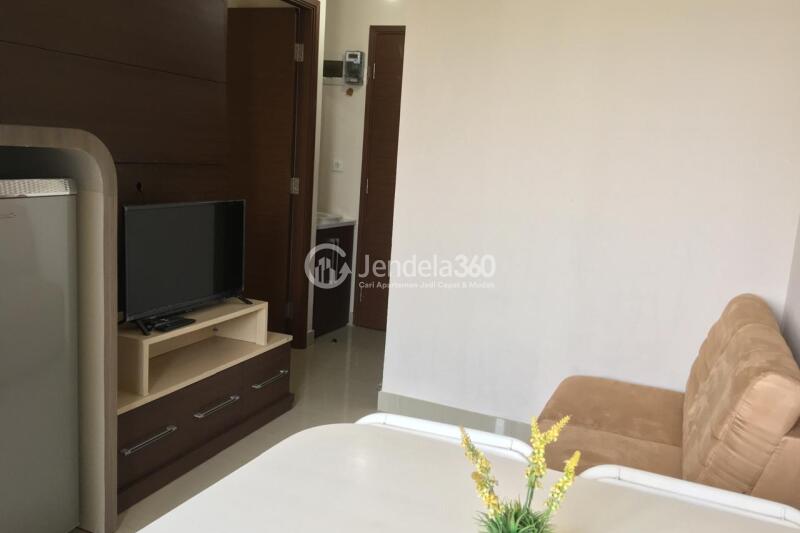 Living Room 2BR Sudirman Suites Bandung Apartment at Low Floor
