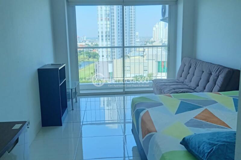 Bedroom Studio Apartment with  View at Puncak Bukit Golf Apartment