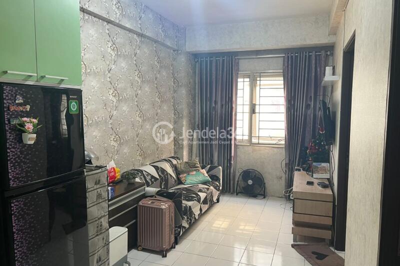 Living Room 2BR Apartment with  View at City Park Apartment