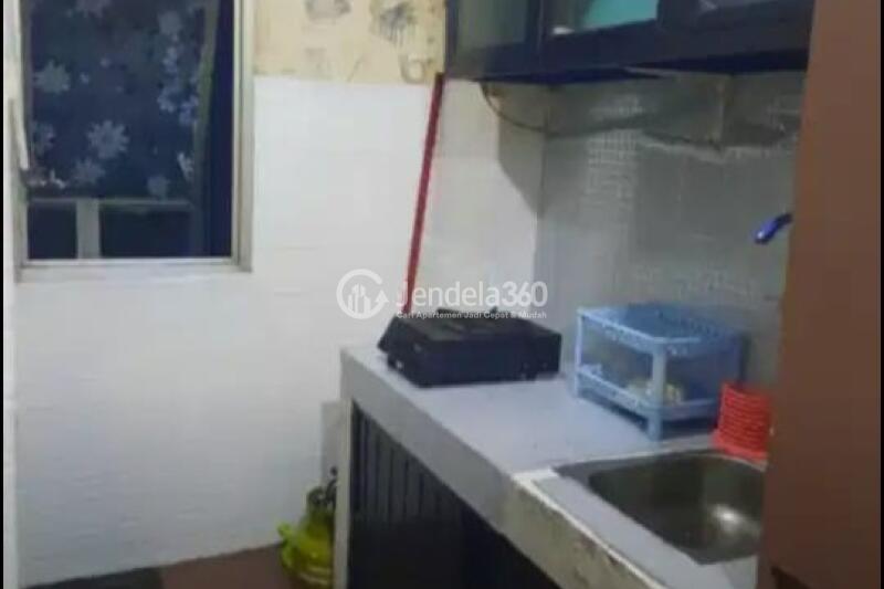 Kitchen Fancy 2BR Apartment Low Floor with  View at Delta Cakung Apartment