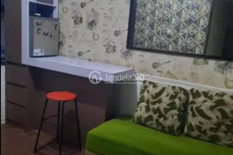 Living Room Fancy 2BR Apartment Low Floor with  View at Delta Cakung Apartment