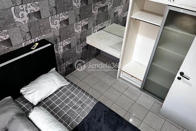 Bedroom 1BR Apartment with City View at Green Pramuka City Apartment