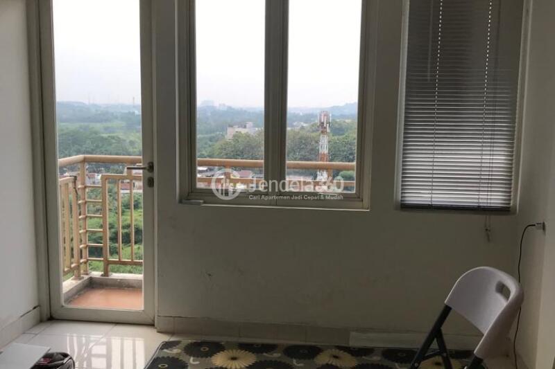 Living Room Middle Floor 2BR Apartment with - View at Sentul Tower Apartment