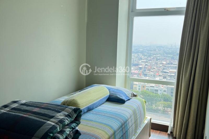 Bedroom 2 Flawless 2BR Apartment at Green Sedayu Apartment Middle Floor
