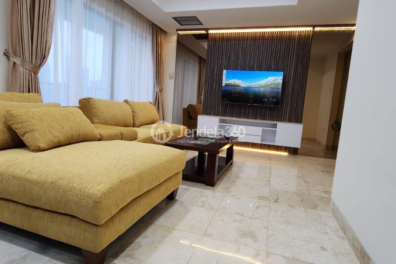 Living Room Flawless 3BR Apartment at Ambassador 1 Apartment Middle Floor