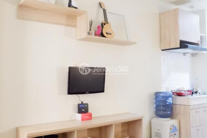 Bedroom Homey Studio Apartment at Evenciio Apartment Low Floor