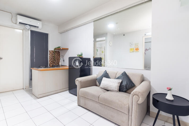 Living Room Kalibata City Apartment 2BR Fully Furnished