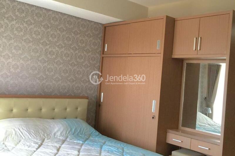 Bedroom Studio Atria Residence Paramount Apartment at Middle Floor