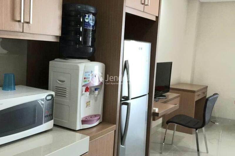 Kitchen Studio Atria Residence Paramount Apartment at Middle Floor