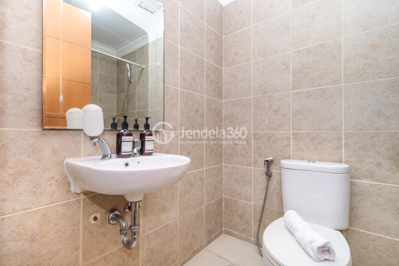 Bathroom 2 Stunning 2BR Apartment Low Floor with City view View at Marbella Kemang Residence Apartment