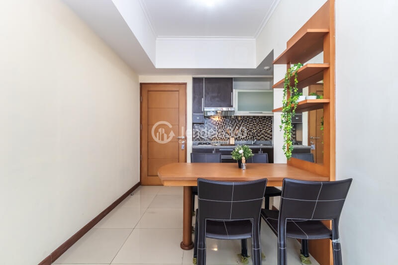 Dining Room Stunning 2BR Apartment Low Floor with City view View at Marbella Kemang Residence Apartment