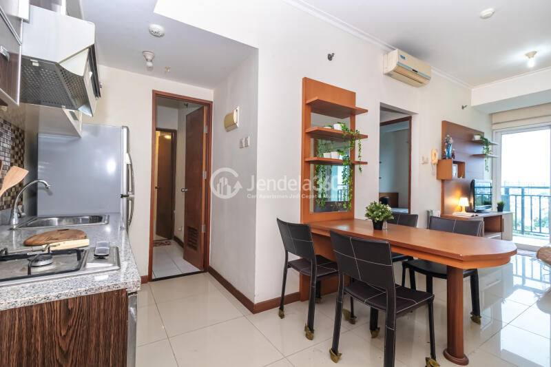 Kitchen Stunning 2BR Apartment Low Floor with City view View at Marbella Kemang Residence Apartment