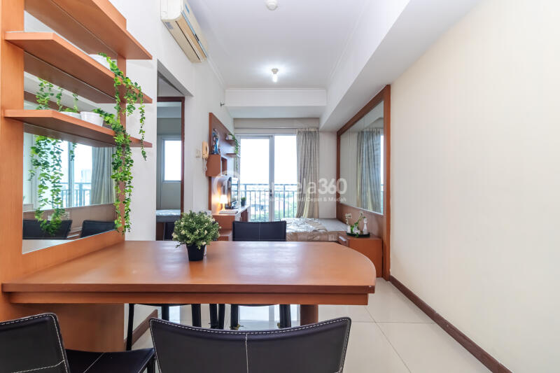 Living Room Stunning 2BR Apartment Low Floor with City view View at Marbella Kemang Residence Apartment