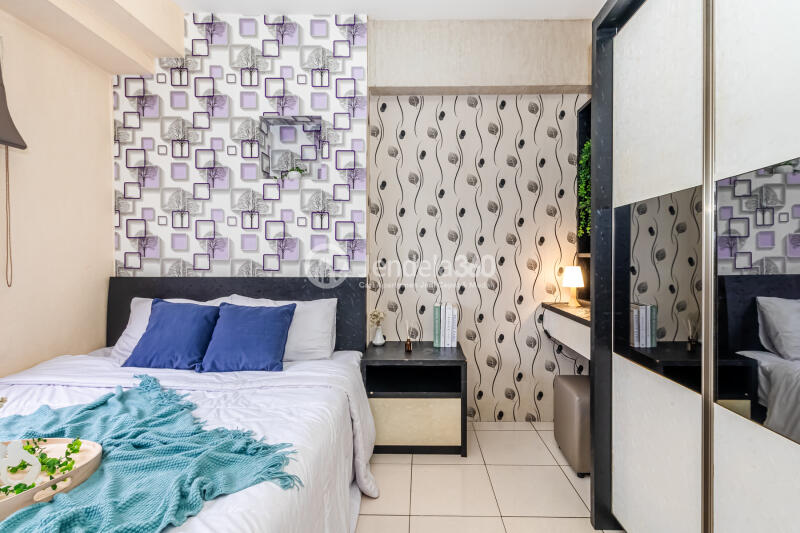 Bedroom Green Bay Pluit Apartment 1BR Fully Furnished